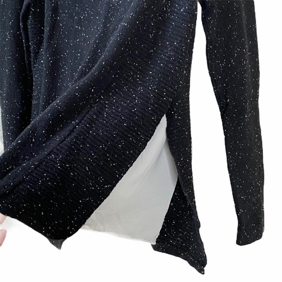 Loft Mixed Media Side Ribbed Sweater - Picture 3 of 11